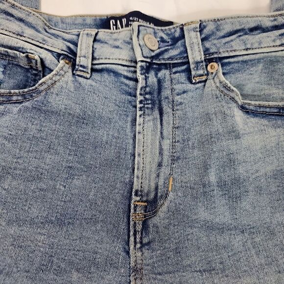 Gap Distressed High Rise Universal Legging 4/27 - Picture 6 of 7